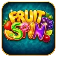 Fruit Spin slot game logo with colorful fruit symbols